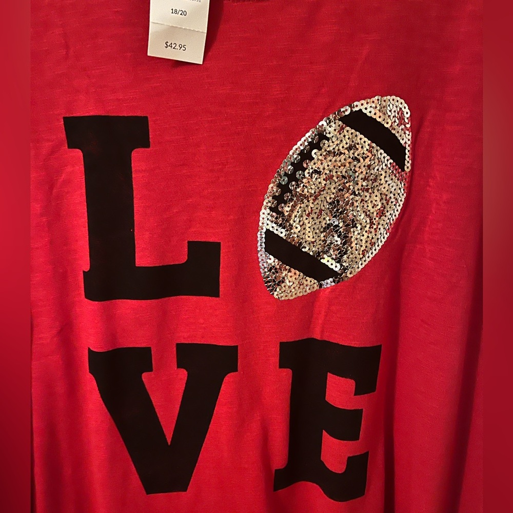 Lane Bryant Football T! - Picture 4 of 6